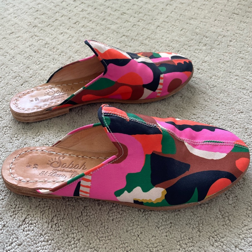 Sabah x LAR Studio By Night Baba Mules (Limited Edition, Very Rare) - Picture 4 of 15
